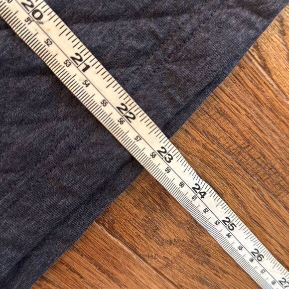 L.L. Bean blue quilted full zip collared sweater size small - Picture 4 of 7